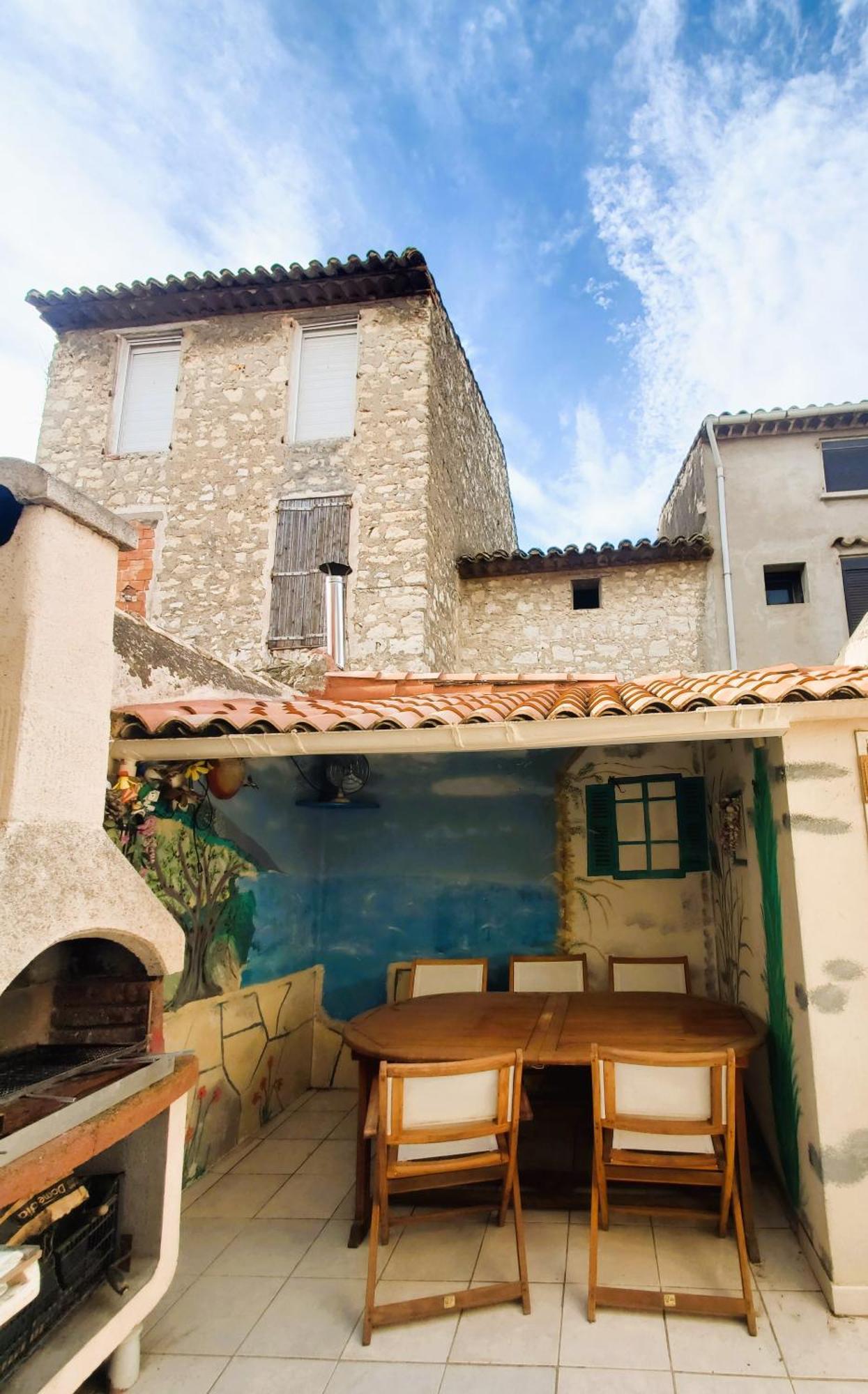 Agreable Maison De Ville Avec Patio Sigean Dış mekan fotoğraf
